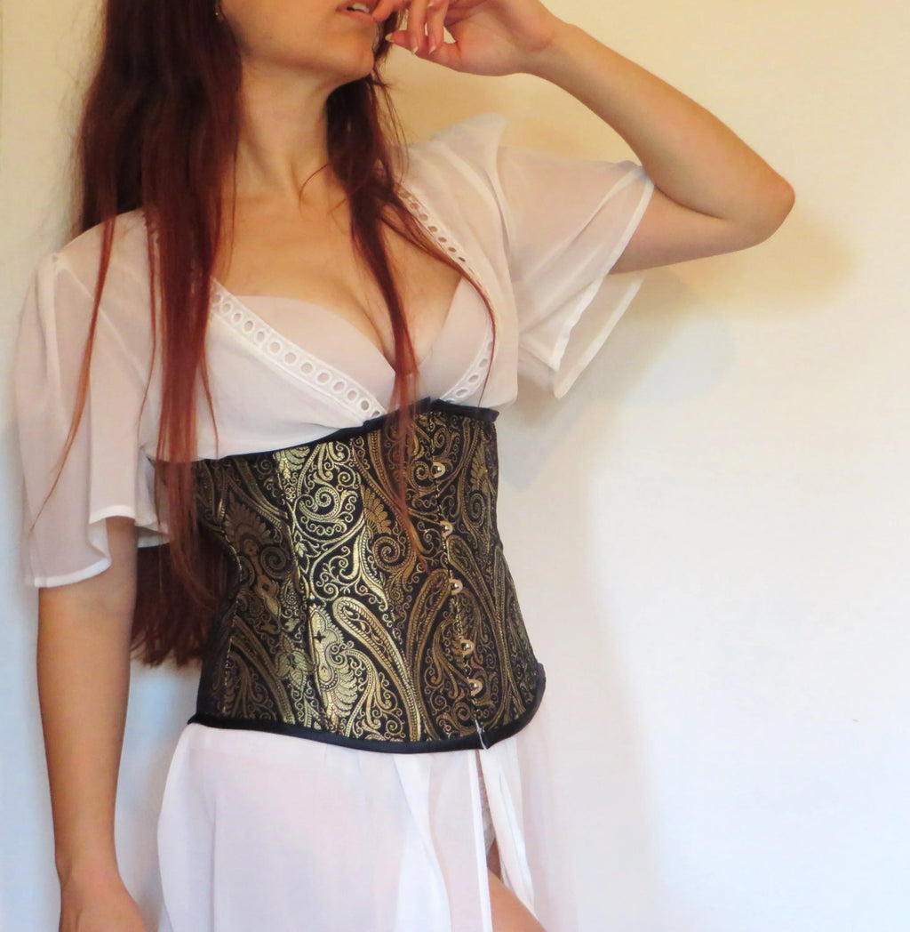 Brocade Underbust Corset