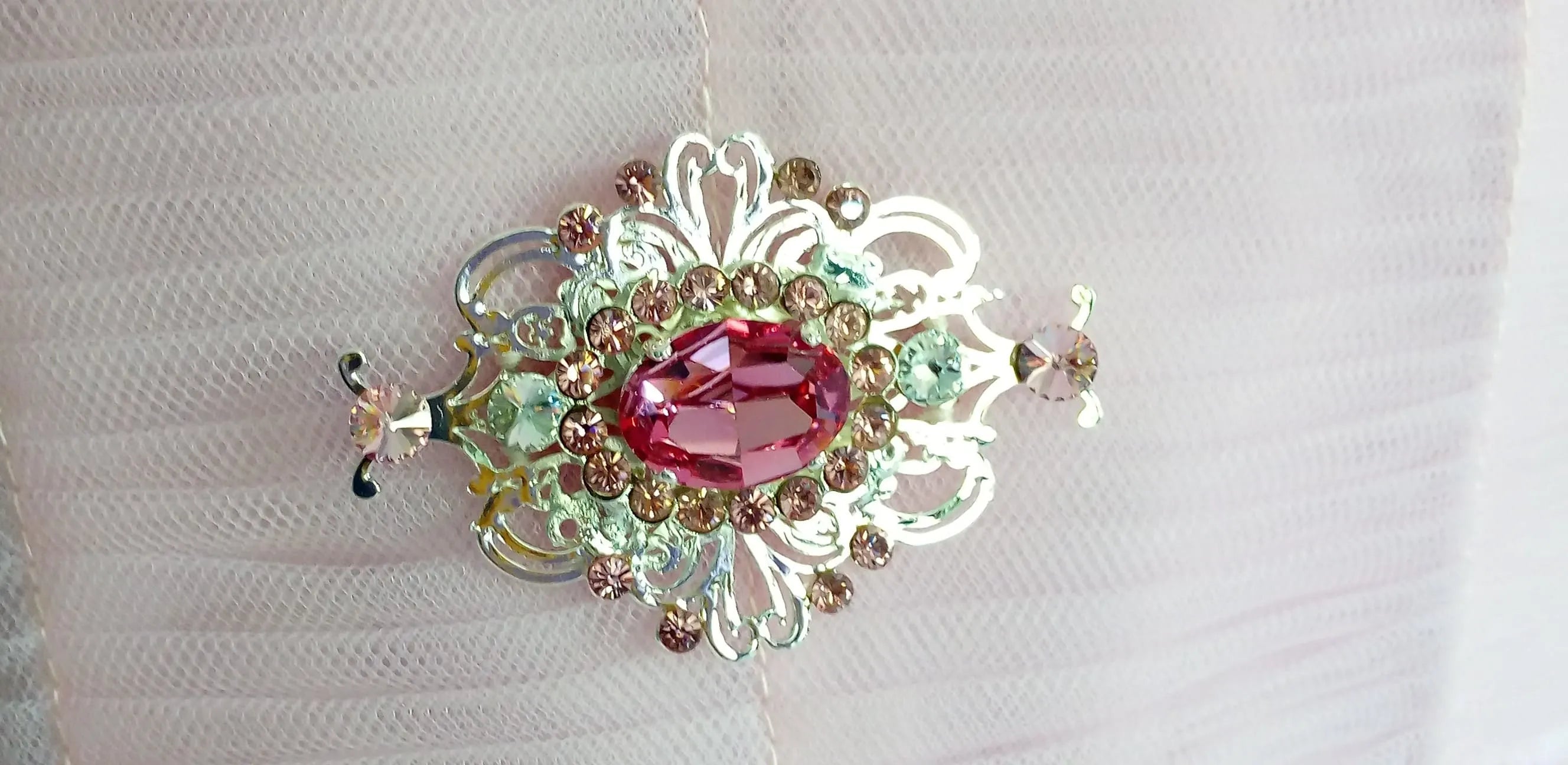 Unicorn Bride - Handcrafted Italian Fantasy Wedding Dress with Metal Filigree Details – Magical Elven Bridal Gown